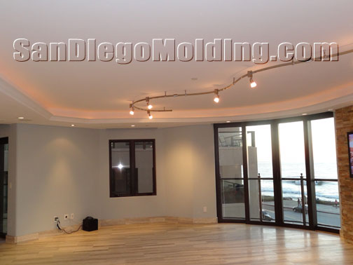 oval and round walls / Flexible molding